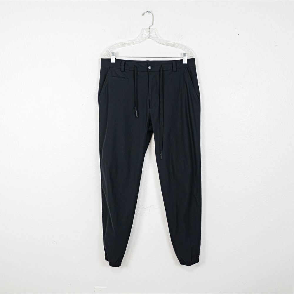 Lululemon Men's Drawstring Chino Pant joggers in black size 34